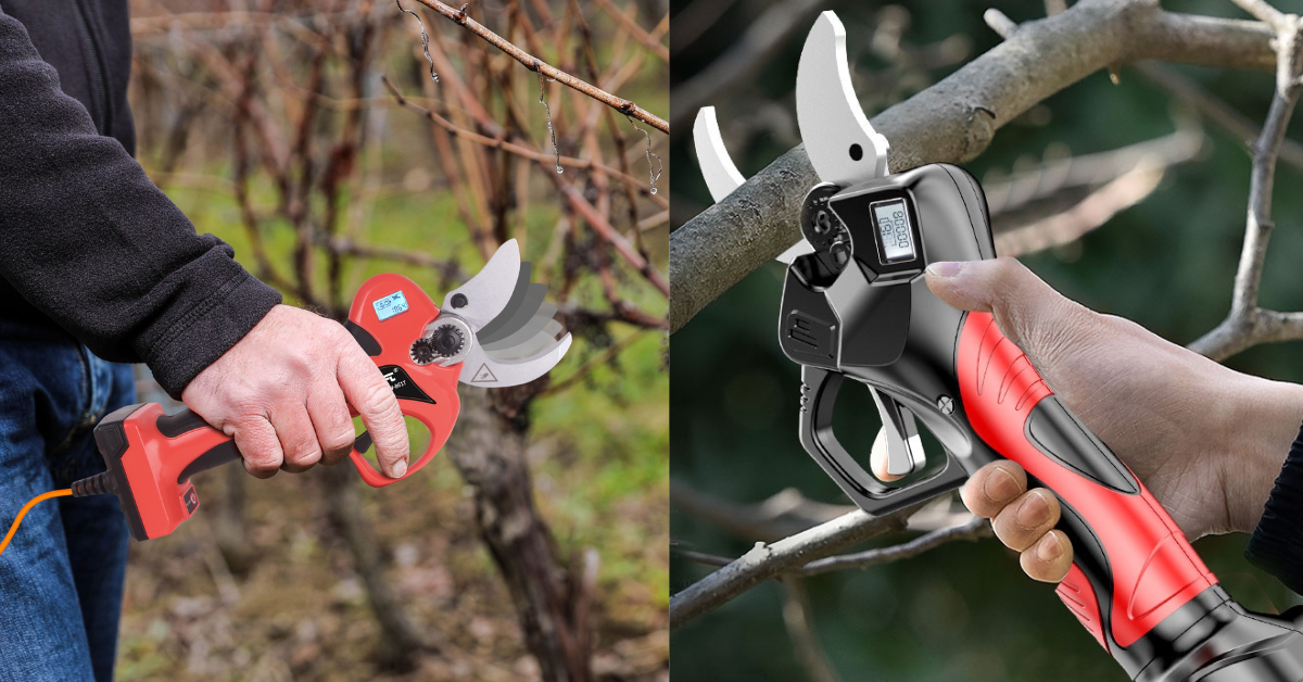 🌿 Electric Scissors: The Ultimate Garden Pruning Tool 🌿